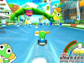 军曹也竞速 《Keroro Racing》新截图揭示动漫游戏开发进展